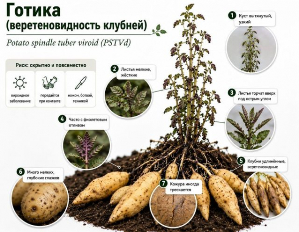 12 главных болезней картофеля с фото: как быстро определить и лечить 12 главных болезней картофеля с фото: как быстро определить и лечить