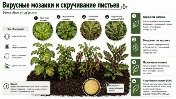12 главных болезней картофеля с фото: как быстро определить и лечить 12 главных болезней картофеля с фото: как быстро определить и лечить