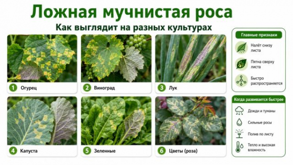 Белый налёт, пятна и гниль на растениях: 3 опасные болезни сада и огорода