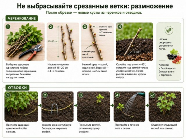 Что я обязательно делаю со смородиной после сбора урожая? Что я обязательно делаю со смородиной после сбора урожая?