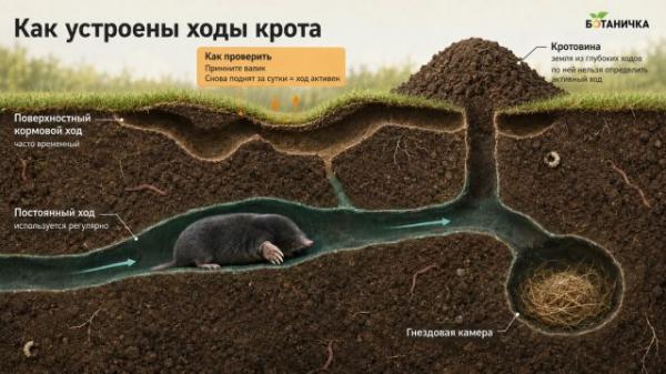 Как избавиться от кротов раз и навсегда? Подробная инструкция Как избавиться от кротов раз и навсегда? Подробная инструкция