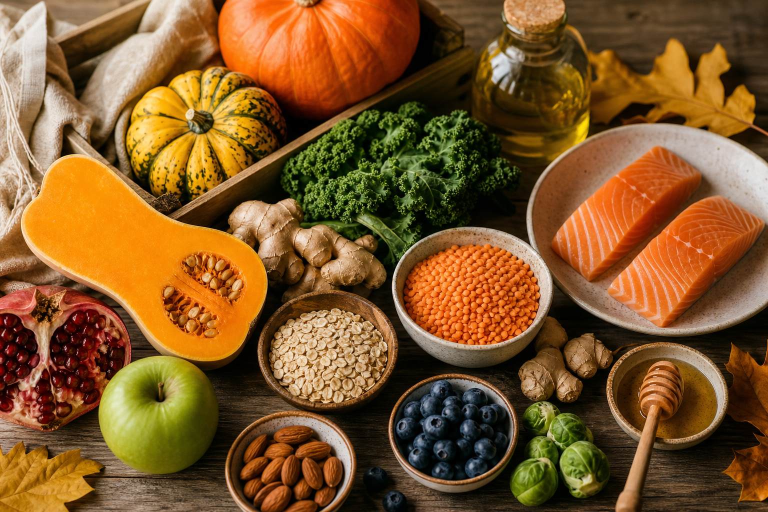 10 продуктов, которые стоит добавить в осенний рацион